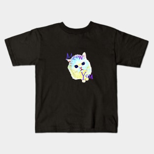 Cute Cat Kids T-Shirt